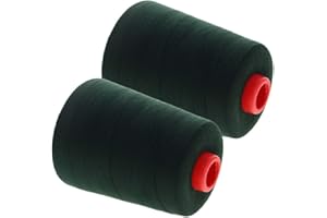 Othmro Sewing Thread for Polyester 40S Serger Machine Thread 8000 Yards Each Spools Embroidery Thread Connecting Serger Threa