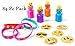 Neliblu 84 Pc Emoji Party Supplies Emoticon Smile Toy Novelty Party Favor Set; Easter Egg Toys, Pinata Filler, 24 Bubble Bottles; 24 Silicone Emoji Bracelets; 36 Emoji Smile Temporary Tattoos