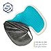 Tailbone Lumbar Support Memory Foam Seat Cushion, for Office Chair, Car and Home, ErgoMax Non Slip Unrivaled Sciatica Pain Relief, Orthopedic Ergonomically Contoured Coccyx Lower Back Support Pillow