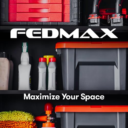 Fedmax Heavy Duty Metal Garage Storage 71inch Tall Large