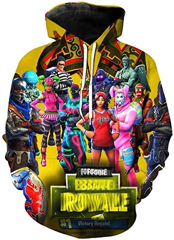 NSSZ 3D Printed Hooded Sweater Men and Women Hoodies