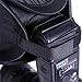 CowboyStudio 9-Inch Portable Quick Setup Speedlite Softbox with Velcro Strap for Nikon Canon Flash Light (Black)