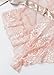 Garmol Women Sexy Lingerie One Piece Fishnet Teddy Lace Cups Bodysuit Mesh Babydoll (XXX-Large, Beige)