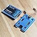 GOVO T4 Badge Holder No-Clip Version - Durable Polycarbonate ID Card Holder Holds 1 to 4 Cards (Blue)