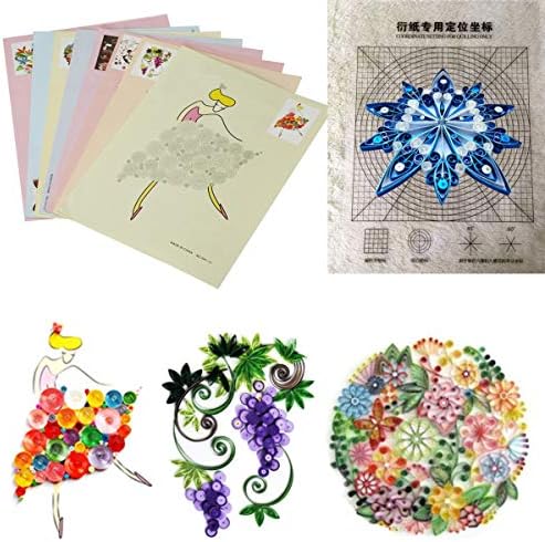 GonPi | Drawing Toys |1 Piece 18PCS DIY Release Drawing Locating Paper Quilling Tool Craft Paper Art Collection Set Toy for Children