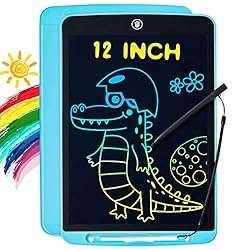 LCD Writing Tablet for Kids 12 Inch, Colorful
