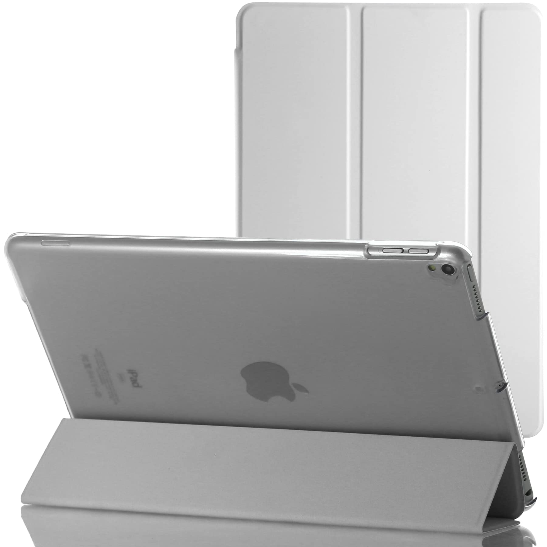 Smart Case For Apple iPad 10.2 7th Generation (Model A2200, A2198, A2232) Slim Smart Magnetic Stand Cover with Auto Wake/Sleep (White)