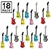 Kangaroo's Inflatable Electric Guitars (18 Pack) I Blow Up Guitars For Kids & Children I Rock Star Guitar Toys I Karaoke Party Inflatable Instruments Decorations I Rock And Roll Party Party Favors