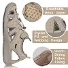 GRITION-Women-Outdoor-Hiking-Sandals-Summer-Adjustable-Closed-Toe-Beach-Sport-Walking-Shoes-Blue-Purple-Beige