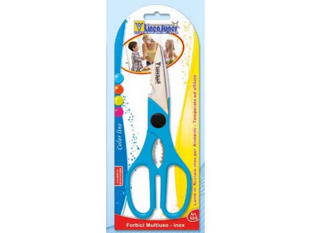 VISCIO Trading 167972 Scissors with Bottle Opener and Nutcracker Stainless Steel Grey