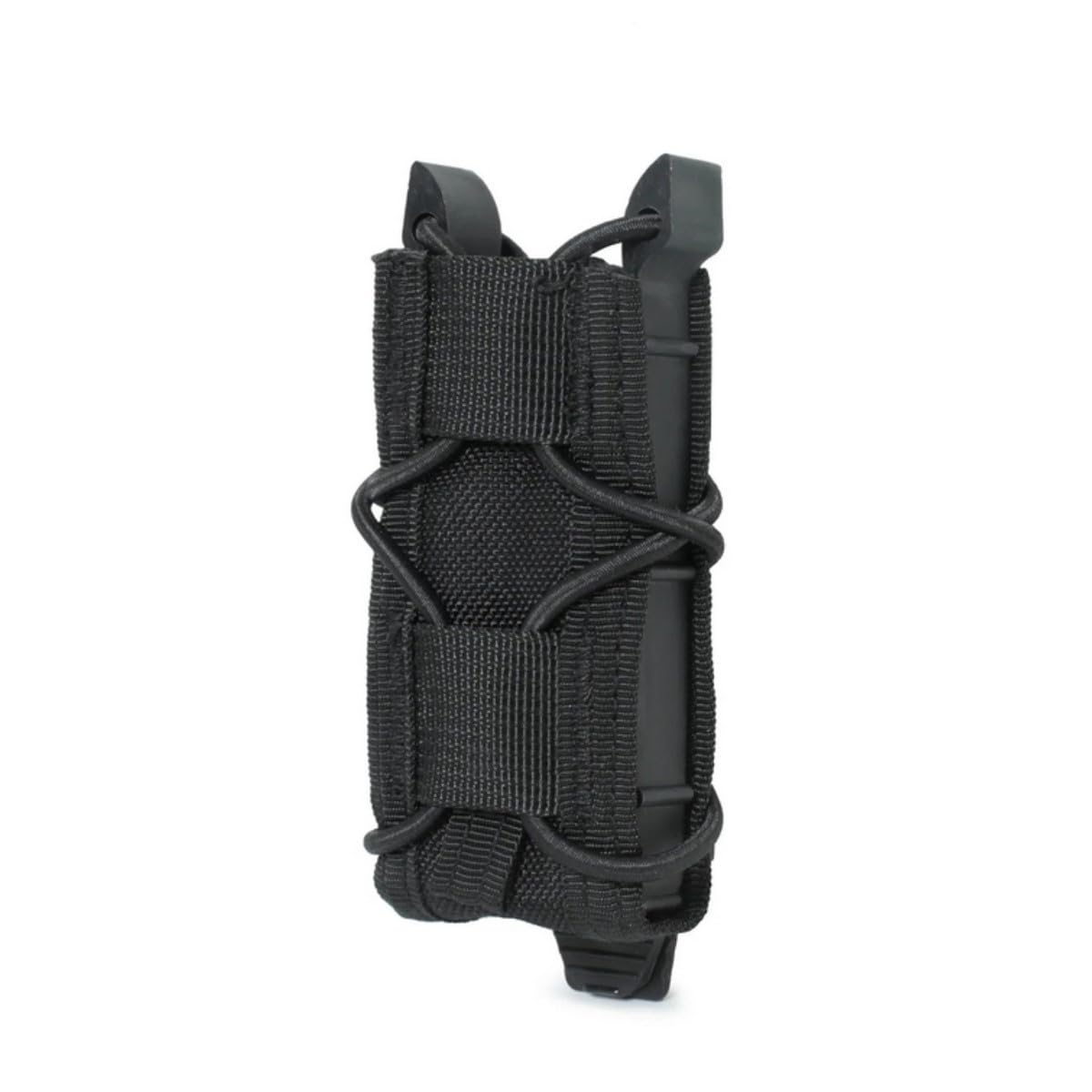 HOUSON Tactical MOLLE Mag Pouch for 1911 G1ock 9mm Magazine - Black