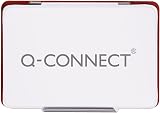 Q-Connect Large Stamp Pad Red KF15441 Metal Case view 2