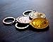 Bitcoin Keychain Collectors Set (3 Pack) .999 Fine Gold Bitcoin Commemorative Collectors Coins - Heavy Plated 1oz Gold - Crafted Polished Mirror Finish - Includes Gold, Silver, and Bronze