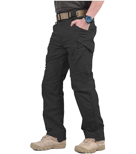 Craghoppers Pantaloni Kiwi Classic Uomo (Nero