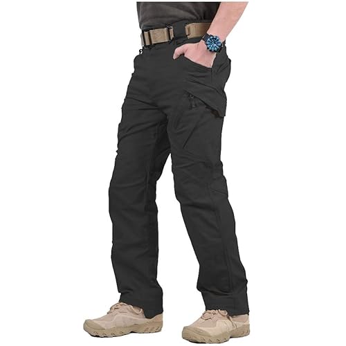 CARWORNIC Gear Men's Tactical Military Cargo Pants Stretch Cotton