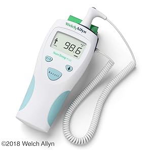 Welch Allyn 01690-200 SureTemp Plus Model 690 Electronic Thermometer, Oral Probe with Oral Probe Well