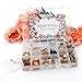 KLOUD City Jewelry Box Organizers with Adjustable Dividers for Beads and Earrings Storage(3Pcs Clear Plastic) …