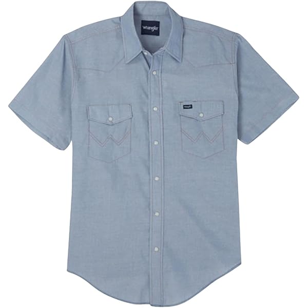 Huston Graphics Custom Embroidery On A Red Kap Mimix Short Sleeve Work Shirt