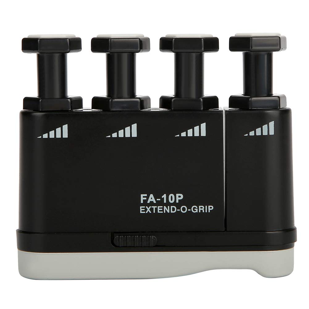 Dilwe Finger Exerciser Tool, Hand Exerciser Strengthener Adjust Tension Finger Hand Grip Trainer Strengthener Practice Tool for Guitar Piano Musicians Athletes and Physical Therapy