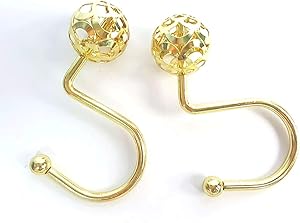 Shower Curtain Rings Hooks Bathroom Home Shower Decorative Rod Rustproof Metal Clips 12Set / Pack Mesh Style