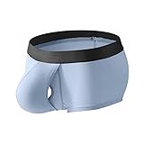 Cerahome Men's Boxers Briefs Fly Pouch Front Open