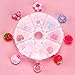 Aneco 16 Pairs Jewelry Clip on Earrings Girls Play Earrings Princess Earring Dress up Accessories for Party Favor Packed in 2 Clear Boxes