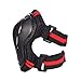 Gobike 6 in 1 Thicken Skateboard Cycling Roller Skating Outdoor Sport Blading Elbow Knee Wrist Protective Gear Pads Safety Gear Pad Guard for Adult & Child Kid Use - Red+Black Color