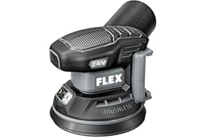 FLEX 24V Brushless Cordless 5-Inch 13,000 OPM Random Orbital Sander Tool Only, Battery and Charger Not Included - FX3411-Z