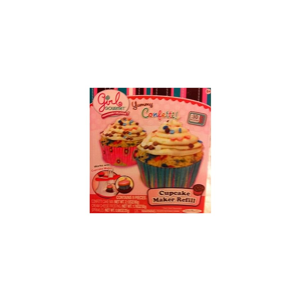 Girl Gourmet Ultimate Cupcake Maker Refill Confetti with Cream Cheese