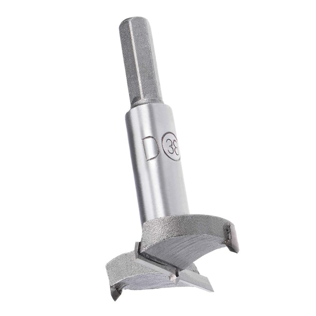 Boxonly Woodworking Hole Opener Drill Bit 38mm Forstner Drill Bits Tungsten Carbide Wood Hole Saw Hinge Drilling Bit Cutter