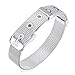 NYKKOLA New Fashion Beautiful 925 Silver Classic Hand Chian Bracelet Bangle for Mens Womens