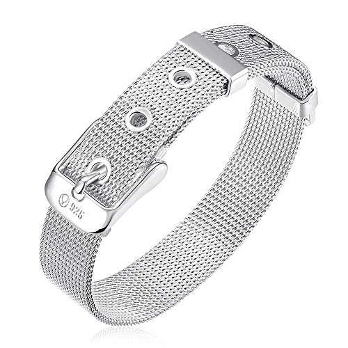New Fashion Beautiful 925 Silver Classic Hand Chian Bracelet Bangle