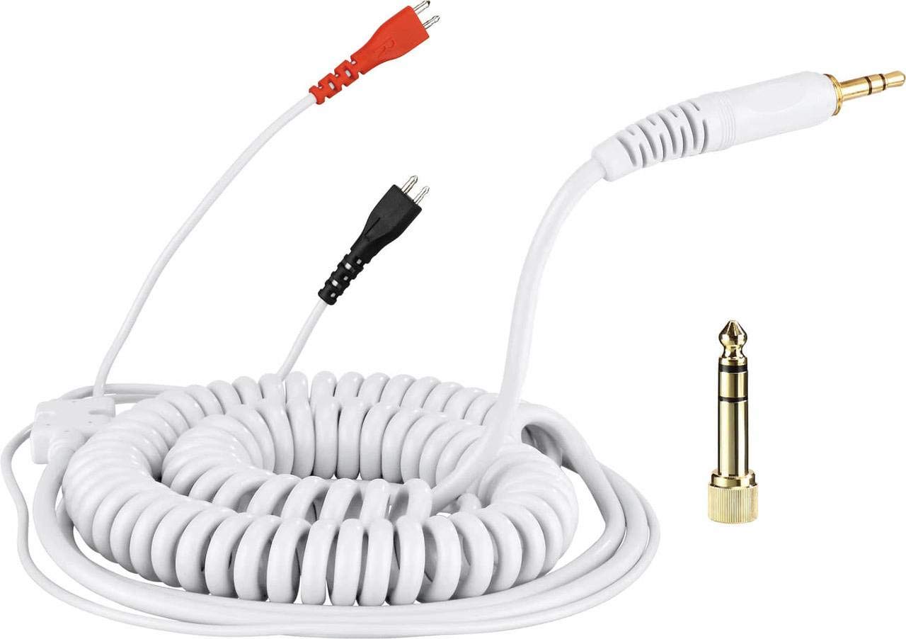Zomo DeLuxe HD 25 40180-CWD35 Cable Spiral/White 3.5 m