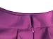 Face N Face Women's High Waisted A line Street Skirt Skater Pleated Full Midi Skirt X-Large Purple