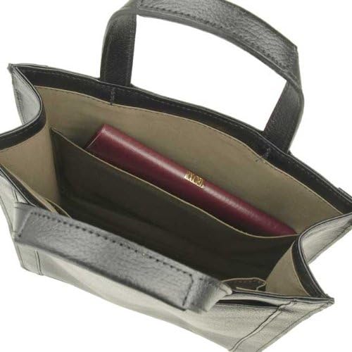 Amazon Co Jp 平野鞄 国産 縦型 手提げバッグ メンズ ビジネスバッグ サドル牛革タテ型トート 01黒 ブラック 服 ファッション小物