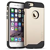 iPhone 6S case, iPhone 6 case, Desiro® [Champagne Gold] Dual Shield Shock Absorption Protective Heavy Duty Hybrid Case Cover for Apple iPhone 6 & 6S (4.7
