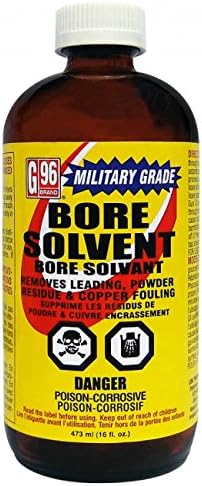G-96 Brand Military Grade Bore Solvent 16FL Oz Bottles - Pack of 2 32oz Total