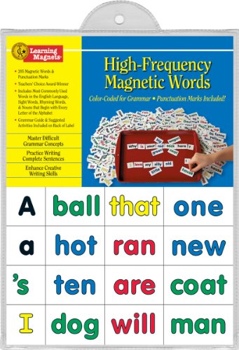 Barker Creek - Office Products Learning Magnets, Kid Words (LM-2600)