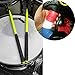 Quality Yes QY 2Pack Widened Perforated Super Absorbent Tennis Racket Overgrip Anti Slip Badminton Racket Tape Wrap Table Tennis Racket Tape, Classy Black Color