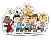 Peanuts Gang snoopy Vynil Car Sticker Decal - Select Size