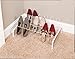 ClosetMaid 1039 9-Pair Freestanding Shoe Rack, White