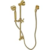 Kingston KAK3327W7 Made to Match Shower System, Brushed Brass
