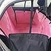 HAOCOO Pet Seat Cover Waterproof and Washable for Cars, SUV, Vans & Trucks (Pink Flower)