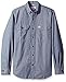 Carhartt Men's Fort Long Sleeve Shirt Lightweight Chambray Button Front Relaxed Fit,Denim Blue Chambray,X-Large