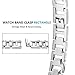 AOKII Replacement Bands for Fitbit Alta,Stailess Steel Accessories Wrist Band for Fitbit Alta Smart Watch (Silver)_AB