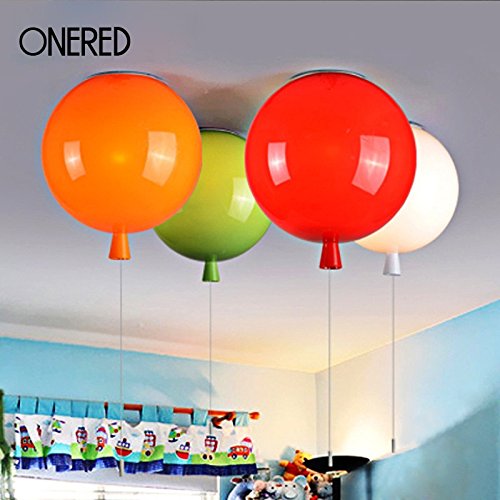 BGmdjcf Colorful Balloon Ceiling Light Led, Large White Dia 35Cm