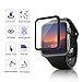 Apple Watch Screen Protector 38mm (Series 1/Series 2/series3),Amoner Tempered Glass Screen Protector[Anti-scratch] [Bubble-free] for Apple Watch 38mm Clear HD Anti-Bubble Film