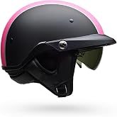 BELL Helmets Pit Boss - Matte Black/Pink Pin, Large
