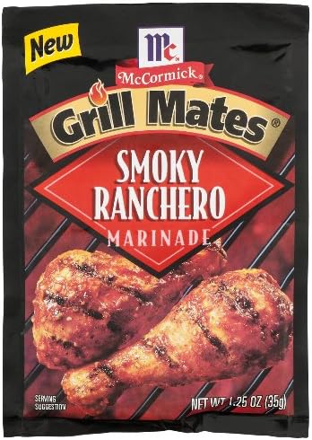 Mccormick, Grill Mates, Smoky Ranchero Marinade - 1.25 Oz (12 Count)