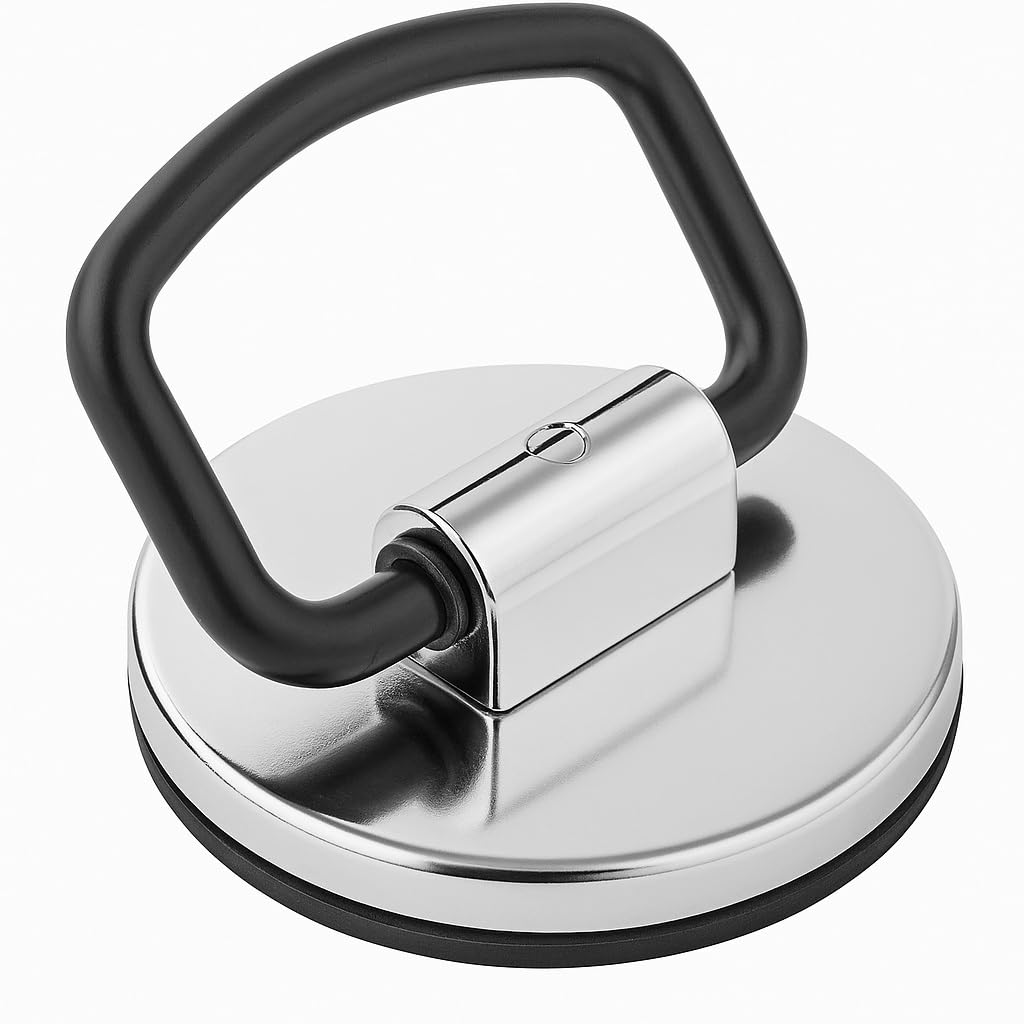 38mm Chrome Sink Plug with Handle – Plastic Basin Plug with Easy Grip – Chrome Plated Finish – Fits Standard Plugholes – Kitchen & Bathroom Use – 1 Pack